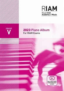 Royal Irish Academy of Music Grade 5 Piano Exam Book  2023