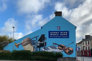 Danny Ryan Music Shop, Tipperary Town 00353(0)6251128/00353(0)877612533/00353(0)876618449 Celebrating 50 Years in Business, we are the experts in Music and are trained specialists in all your musical needs.  