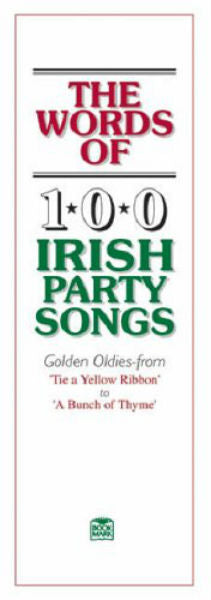 Words of 100 Irish party songs