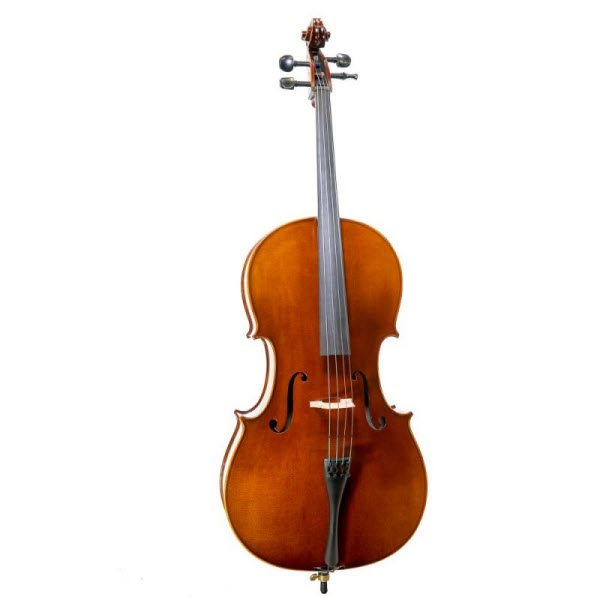 Cello F. Muller Concertino 4/4 size Cello, Bow, Case & Straps