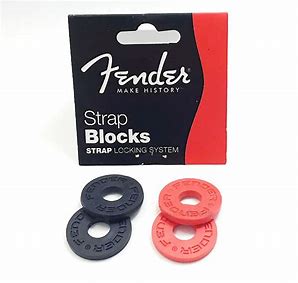 Guitar Strap blocks Fender