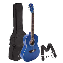 Load image into Gallery viewer, Guitar Koda 1/2 size Steel String Guitar Pack Natural
