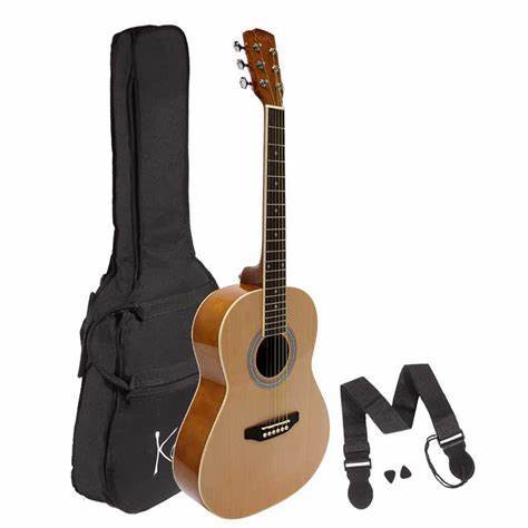 Guitar Koda 3/4 size Steel String Guitar Pack Natural