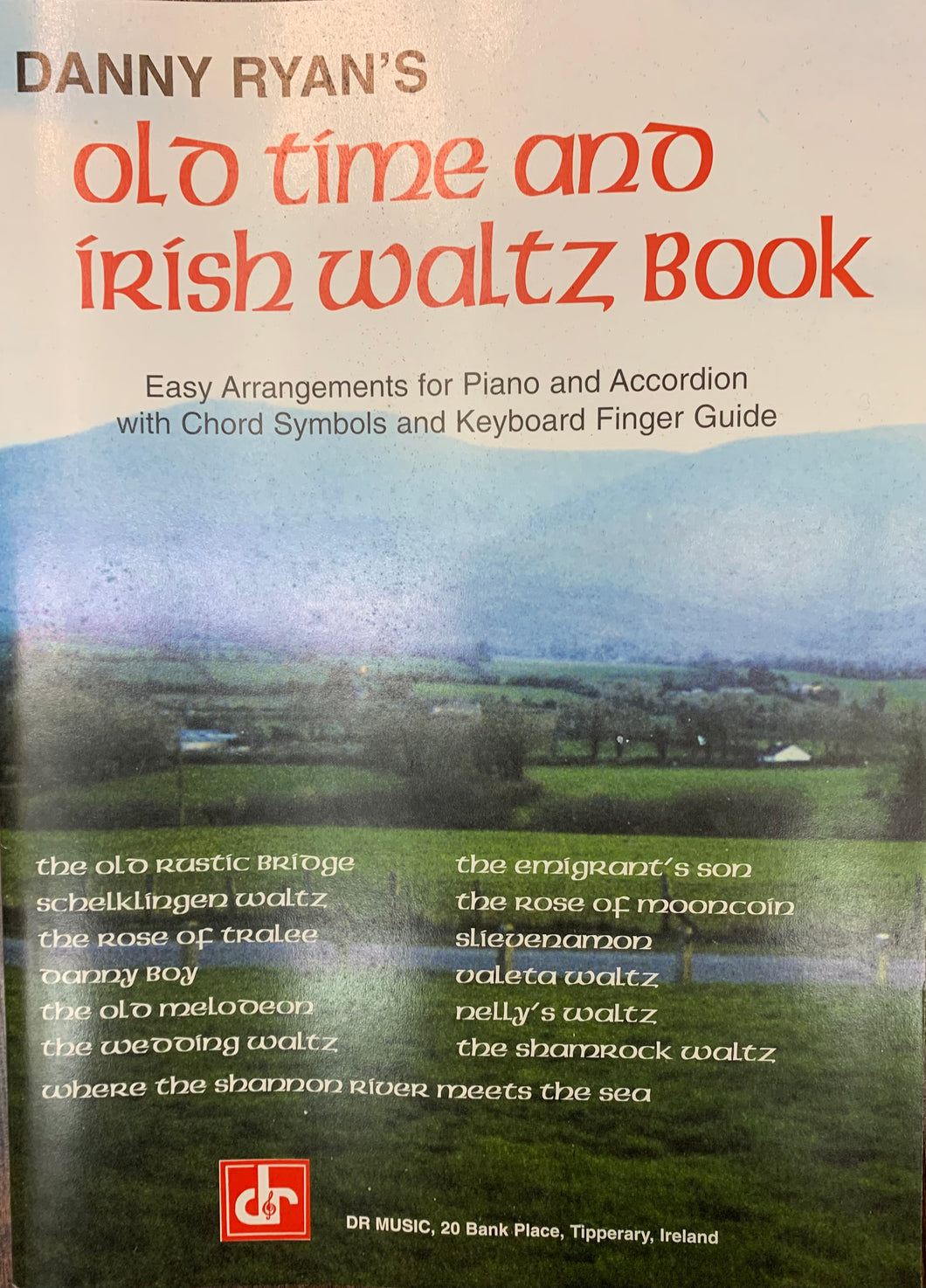 Piano Accordion Music Book Old Time and Irish Waltz Book