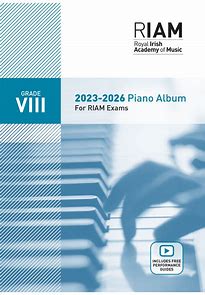 Royal Irish Academy of Music Grade 8 Piano Exam Book  2023 - 2026
