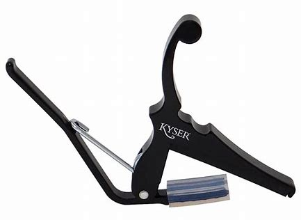 Capo Kyser Acoustic Quick Change Capo Black KG6BA