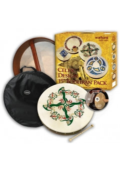 Bodhran Celtic Design / Clonmacnoise Waltons 15